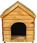 Dog House Made Out Of Wood